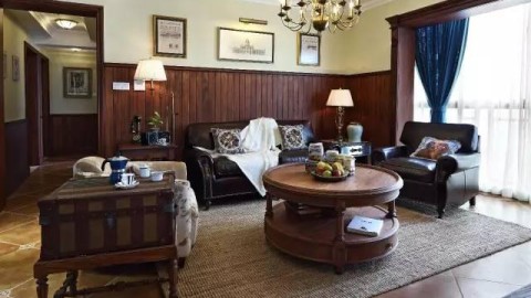 扔掉雕花，抄走这7个直男级搭配思路，老破小2万块也能爆改美式简约样板间