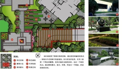 80㎡小庭院省5万，这套小景观设计方案做到了